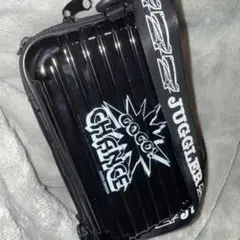 GOGO!CHANCE　パチスロ　ジャグラー　ガジェットケース　黒✕白　2way
