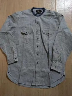 RRL デニムヘンリーネックシャツ　３ッ星中古