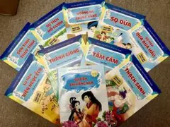 ベトナム語と英語の絵本　まとめて新品10冊セットsach song ngu