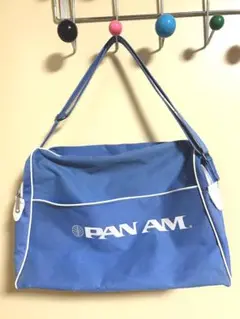 PANAM 青 ショルダーバッグ　ヴィンテージ