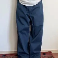 90s USA製 Dickies ワークパンツ 874 ネイビー talon