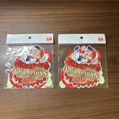 未開封 新品⭐︎ カープ V8 優勝記念ステッカー3枚入り×2セット