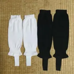 野球用スポーツソックス 4足セット（白・黒）