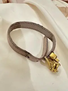 miumiu ベルト ブレスレット ピンク