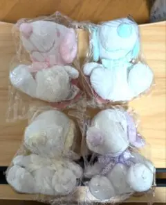 アミューズメント　スヌーピー　ぬいぐるみマスコット　全4種　4カラー