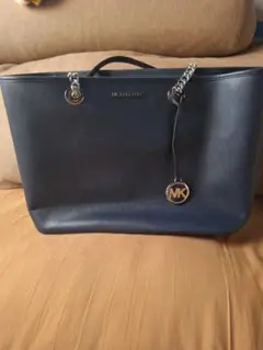 美品Michael Kors ネイビー トートバッグ