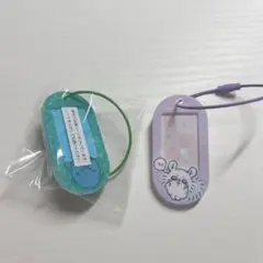 ちいかわ　くりまんじゅう　モモンガ　ネームタグ　ガチャ
