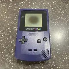 ゲームボーイカラー パープル 本体
