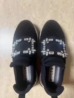 ROGER VIVIER ヴィヴランファブリック ブラック スニーカー