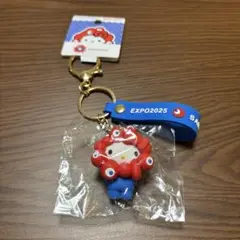 【新品】万博会場限定なりきりサンリオ立体マスコットストラップ キティキーホルダー