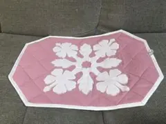 ハワイで購入　新品未使用　ハワイアンキルト　ランチョンマット　ピンク