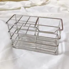 ❣️匿名❣️ステンレス 歯ブラシスタンド 置き型 ハブラシ ハミガキ