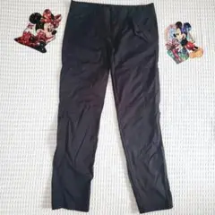 【ユニクロ】✨UNIQLO✨カーゴパンツ ワークパンツ ブラック 黒 薄手