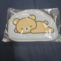 リラックマ　ネオ・リラッくじ Part9 E賞 ダイカット合皮ポーチ リラックマ