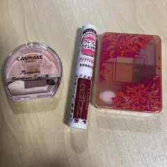 新品と使用済品CANMAKEちふれアイシャドウなど3点セット