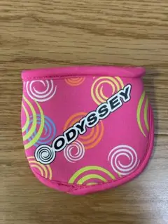 ODYSSEY パター用ヘッドカバー ピンク