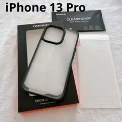 TENDLIN iPhone 13 Proケース クリア ガラスフィルム1枚