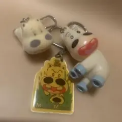 みどりのマキバオー 当時物 ソフビキーホルダー 2種 キーホルダー