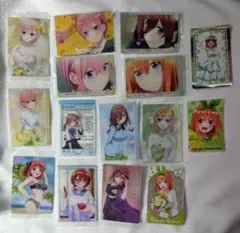 五等分の花嫁 カード まとめ売り