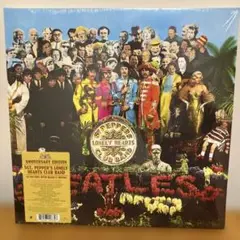 【新品未使用】Sgt.Pepper's ANNIVERSARY LP洋盤