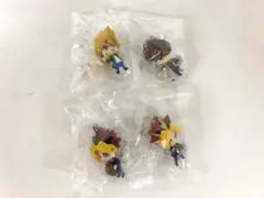 ☆未使用☆ 遊戯王 でふぉめmini 全4種セット フィギュアキーホルダー