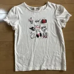 Moo Non Non 160 ホワイト Tシャツ