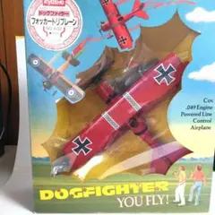 COX049 Uコン飛行機 アメリカ・TESTORS製 Uコン模型飛行機Sopwith Camel複葉機・米国