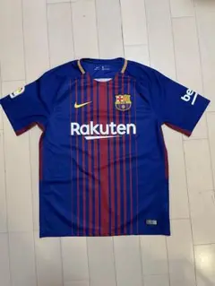 FC Barcelona Nike シャツ 青 赤　Kids用