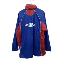 Umbro ピステ・ウィンドブレーカー 青/赤　フリーサイズ