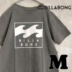 BILLABONG　ビラボン　グラフィック　半袖　Tシャツ　グレー　M