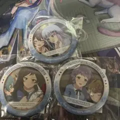 アイドルマスター　ミリオンライブ！　ガラポン　缶バッジ
