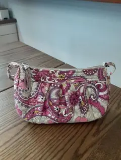 Vera Bradly ショルダーバッグ ペイズリー　ピンク