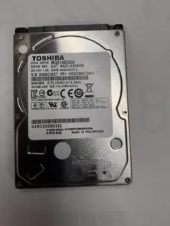 中古内蔵2.5HDD　東芝MQ01ABD032 320GB