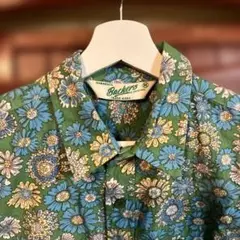 Backers 花柄 半袖シャツ M
