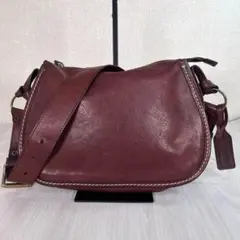 【美品】BEAU DESSIN/ボーデッサン　ショルダー バッグ　オールレザー