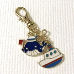 クジラ ヨット チャーム