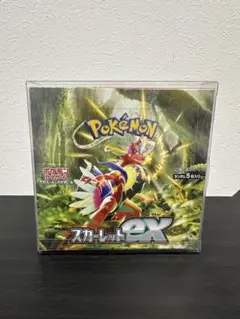 ★新品未開封★ ポケモンカードゲーム スカーレットex BOX シュリンク付