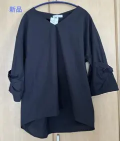 新品 タグ付き グローブ grove トップス ブラウス 黒 M