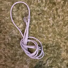 ホワイト LANケーブル RJ-45