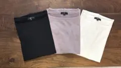 DHC 3色セット　 Airコンシェルネオ・ボートネックカットソー