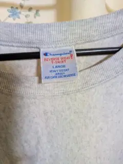 Champion Reverse Weave T-Shirt L グレー