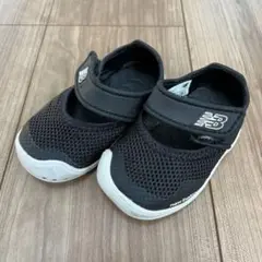 ニューバランス ベビーサンダル シューズ 靴 サマー 208 12cm 黒