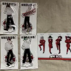 オレビバ アクリルスタンド アベレージ めーや プテラたかはし ねろちゃん