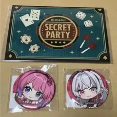 倉持めると 石神のぞみ DMMスクラッチ Secret Party 缶バッジ