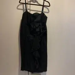 グレースコンチネンタル☆ドレス☆36☆黒☆シルク