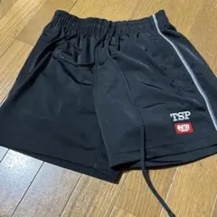 TSP 卓球用 ショートパンツ XS 黒