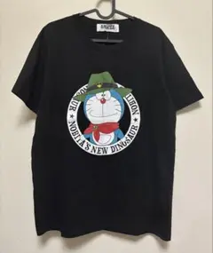 ドラえもん　のび太の新恐竜　映画　Tシャツ　Lサイズ　黒　大きめ　匿名配送