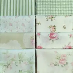 パッチワークカットクロス８枚セット