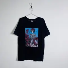 GRATEFL DEAD スカル　ローズTシャツ M539