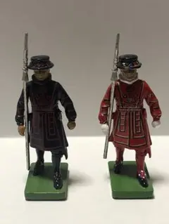 Britain社 ブリテン社 兵隊 フィギュア ビンテージ 4点セット② レア 売れ筋がひクリスマスプレゼント！ ブリテン社 Britain社 兵隊 4